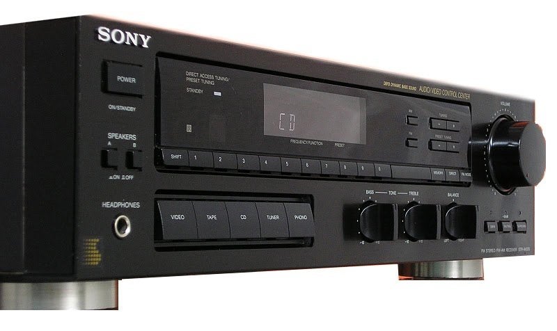 receiver Sony STR AV370, Gebruikt, Ophalen of Verzenden, Sony, Minder dan 60 watt