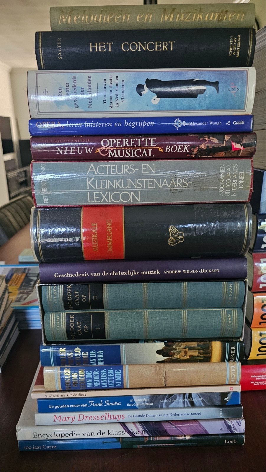 Diverse boeken over muziek, theater en cultuur, Ophalen of Verzenden, Gelezen, Diverse auteurs, Nederland