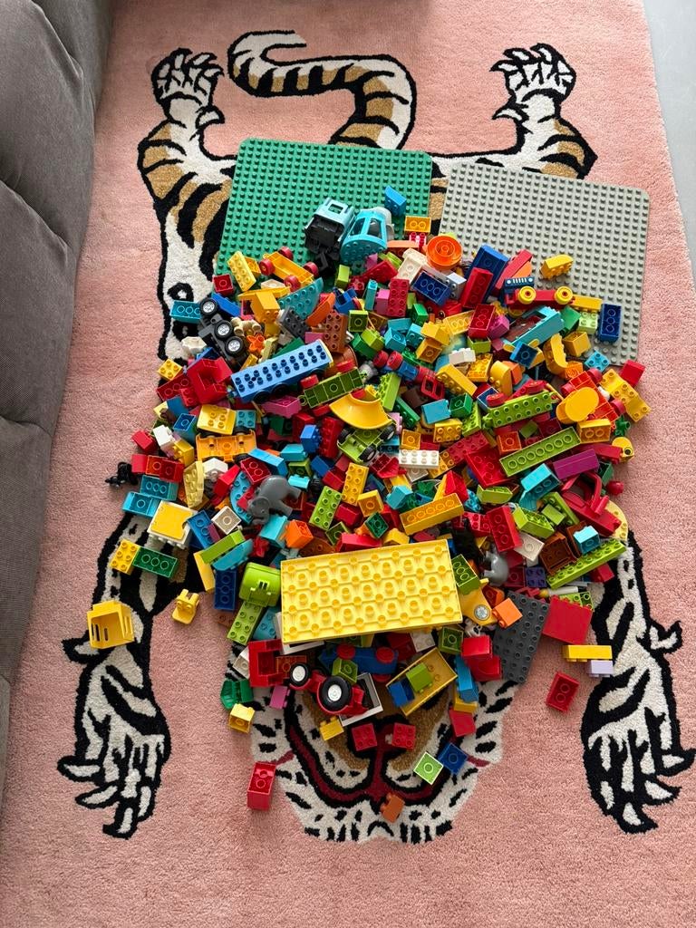 Heel veel duplo, Ophalen of Verzenden, Zo goed als nieuw, Losse stenen, Duplo
