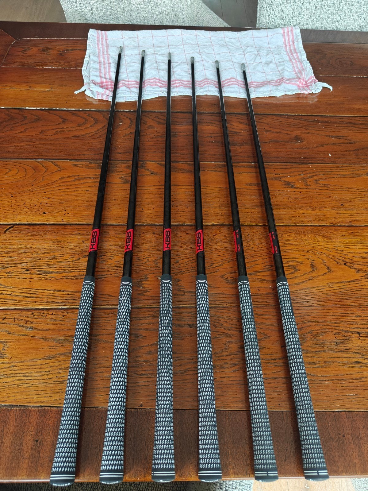 KBS Tour 120S Black Gloss shafts set (limited edition), Ophalen, Zo goed als nieuw, Set, Overige merken