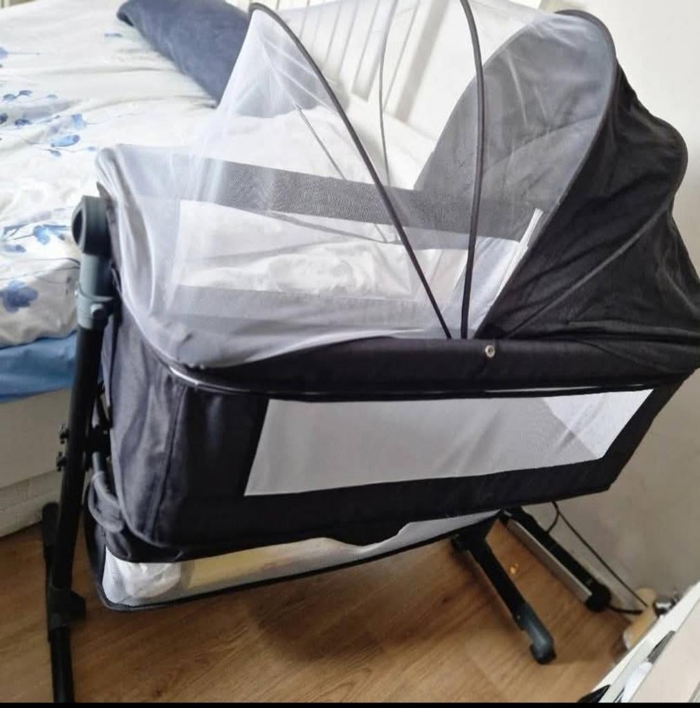 Mooie multifunctionele cosleeper antraciet, Ophalen, Zo goed als nieuw, Wieg