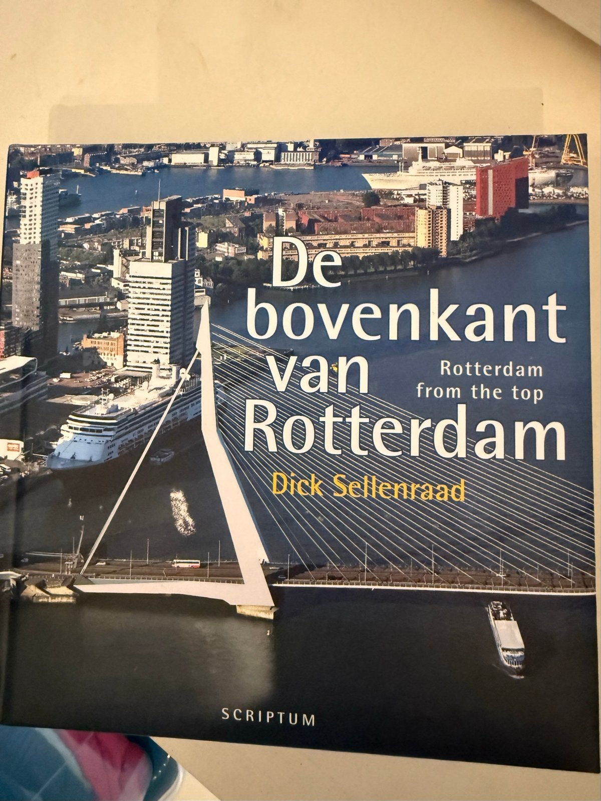 De bovenkant van Rotterdam - Dick Sellenraad, Ophalen of Verzenden, 20e eeuw of later, Zo goed als nieuw