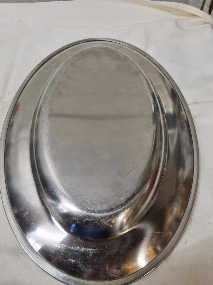 schaal rvs gero zilmeta ovaal, Ophalen of Verzenden, 'T Olde Gre-j, Info@toldegrej.nl, Endepoelstraat 20f Didam