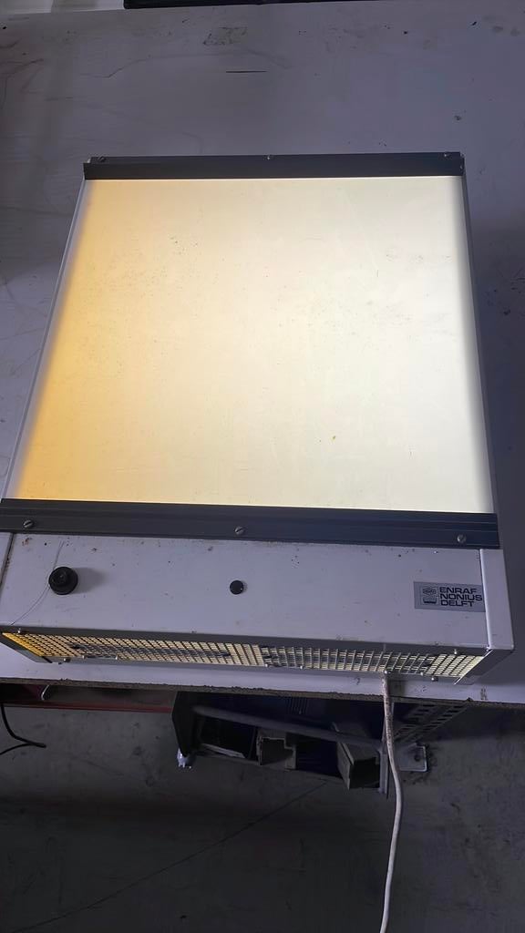 Rontgen lichtbak, Ophalen, Zo goed als nieuw, Licht