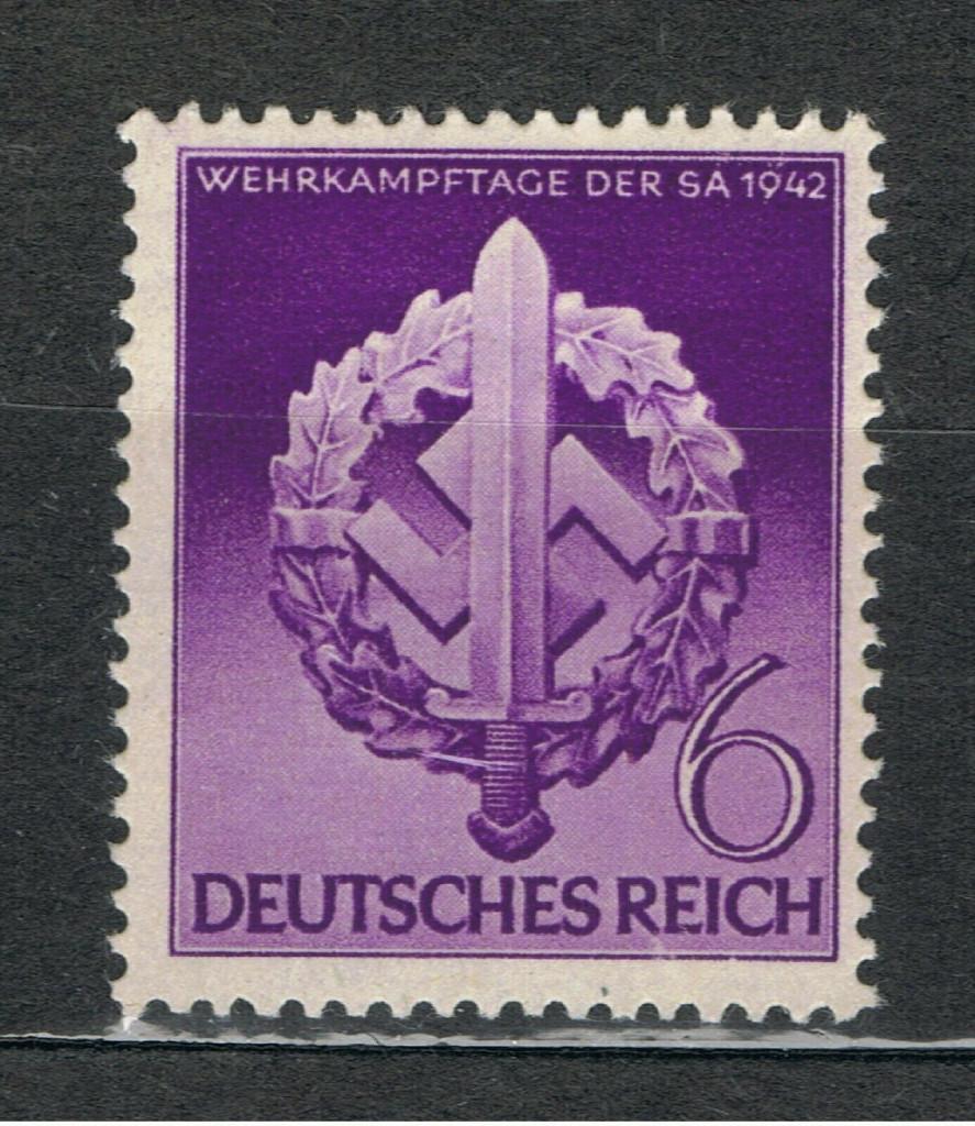 Duitse SA Zegel uit 1942 (DR 818) - 01, Verzenden, Overige soorten, Duitsland