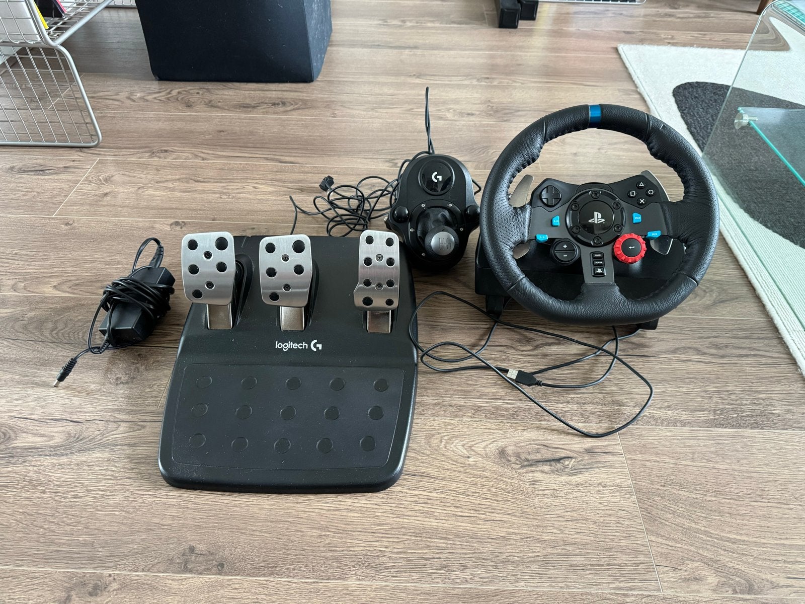 Logitech G29 racestuur + Shifter voor Playstation en PC, Ophalen, Racestuur, Force feedback, Zo goed als nieuw