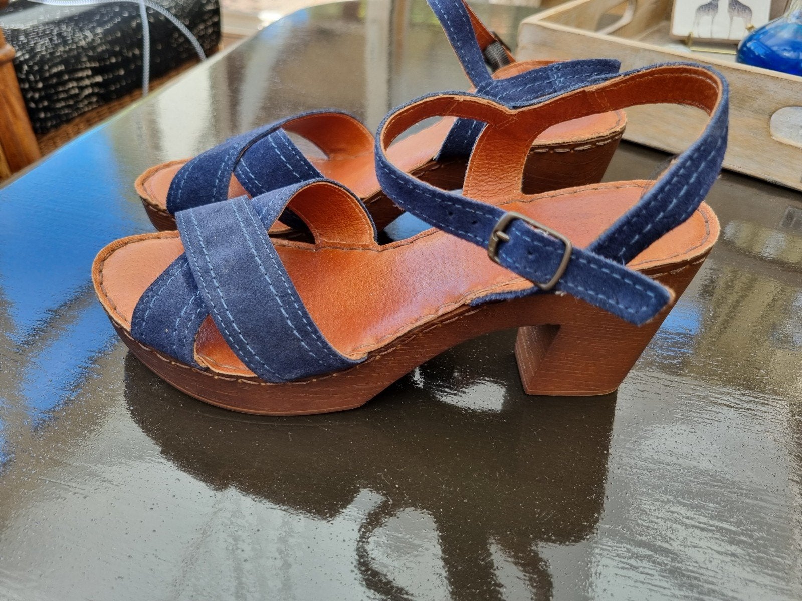 Zomerschoenen, Ann Rocks, Kleding | Dames, Schoenen, Ann Rocks, Blauw, Ophalen of Verzenden, Schoenen met hoge hakken