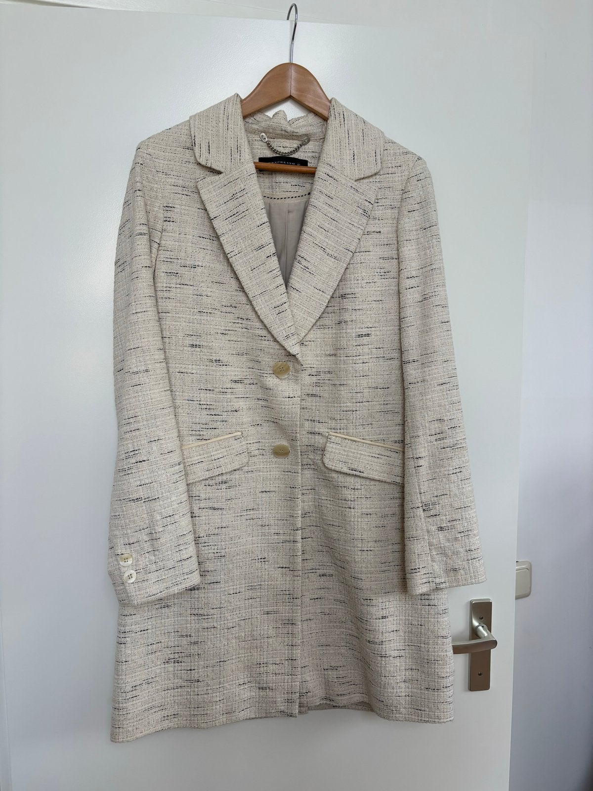 Expresso ecru jas maat 42/XL, Ophalen of Verzenden, Zo goed als nieuw, Maat 42/44 (L), Beige