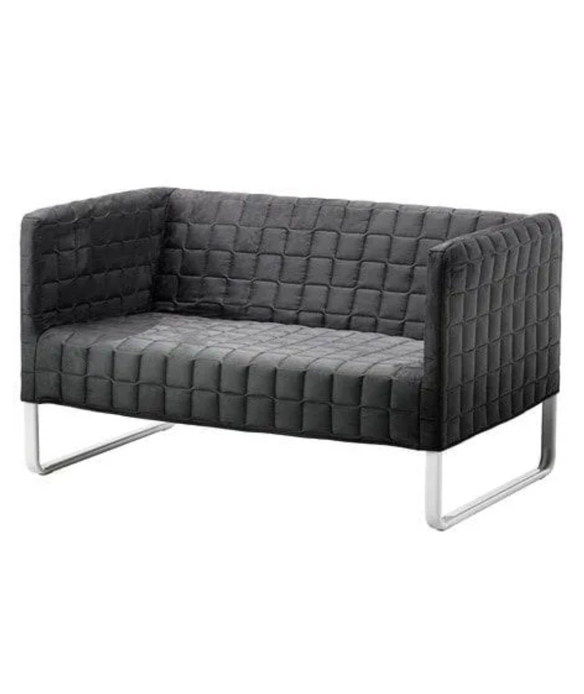 Ikea Knopparp 2-zitsbank - Grijs, Ophalen, Gebruikt, 150 tot 200 cm, Tweepersoons