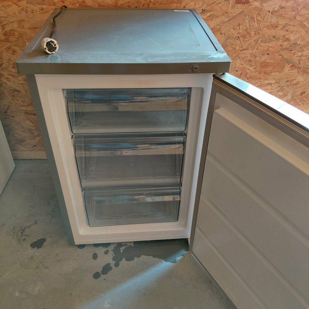 vriezer met 3 laden, Gebruikt, Minder dan 60 cm, Vrijstaand, Ophalen