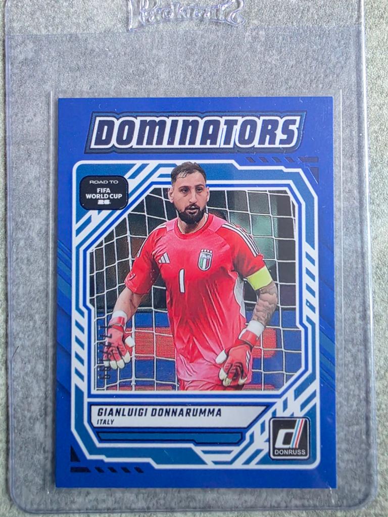 Gianluigi Donnarumma Dominators Road to FIFA World Cup, Ophalen of Verzenden, Zo goed als nieuw, Buitenlandse clubs, Spelerskaart