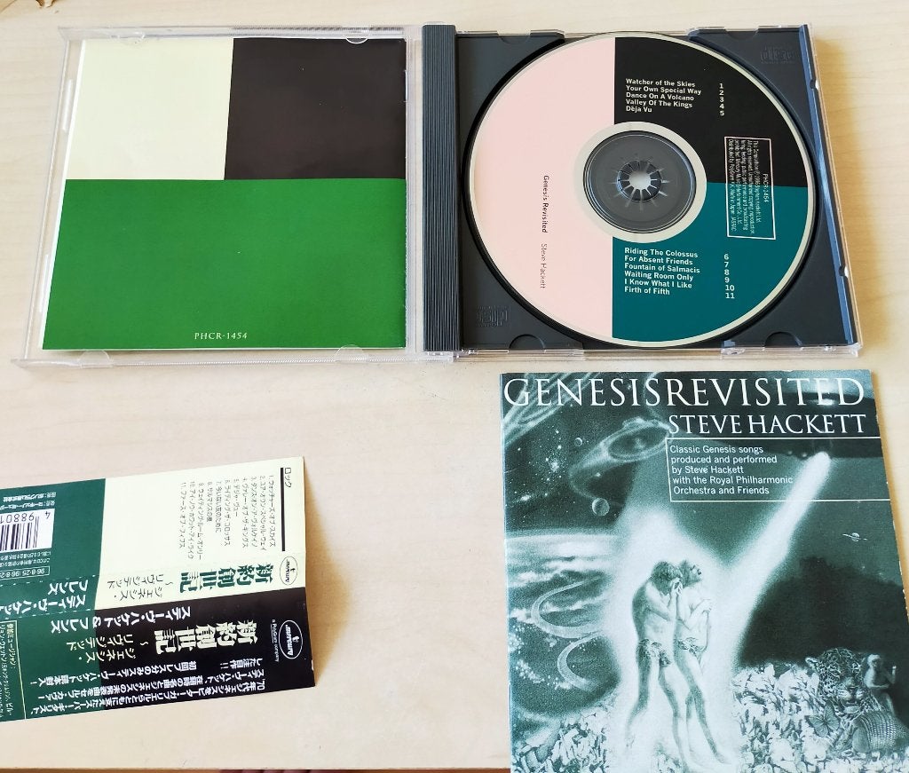 Steve Hackett - Genesis Revisited CD 1996 Japan OBI, Cd's en Dvd's, Ophalen of Verzenden, Gebruikt, Progressive Rock