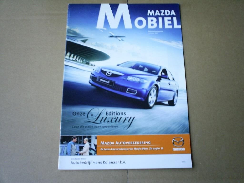 Mazda Mobiel o.a. MX 5 / CX 7 Voorjaar 2007 16 pag., Verzenden, Zo goed als nieuw, Mazda