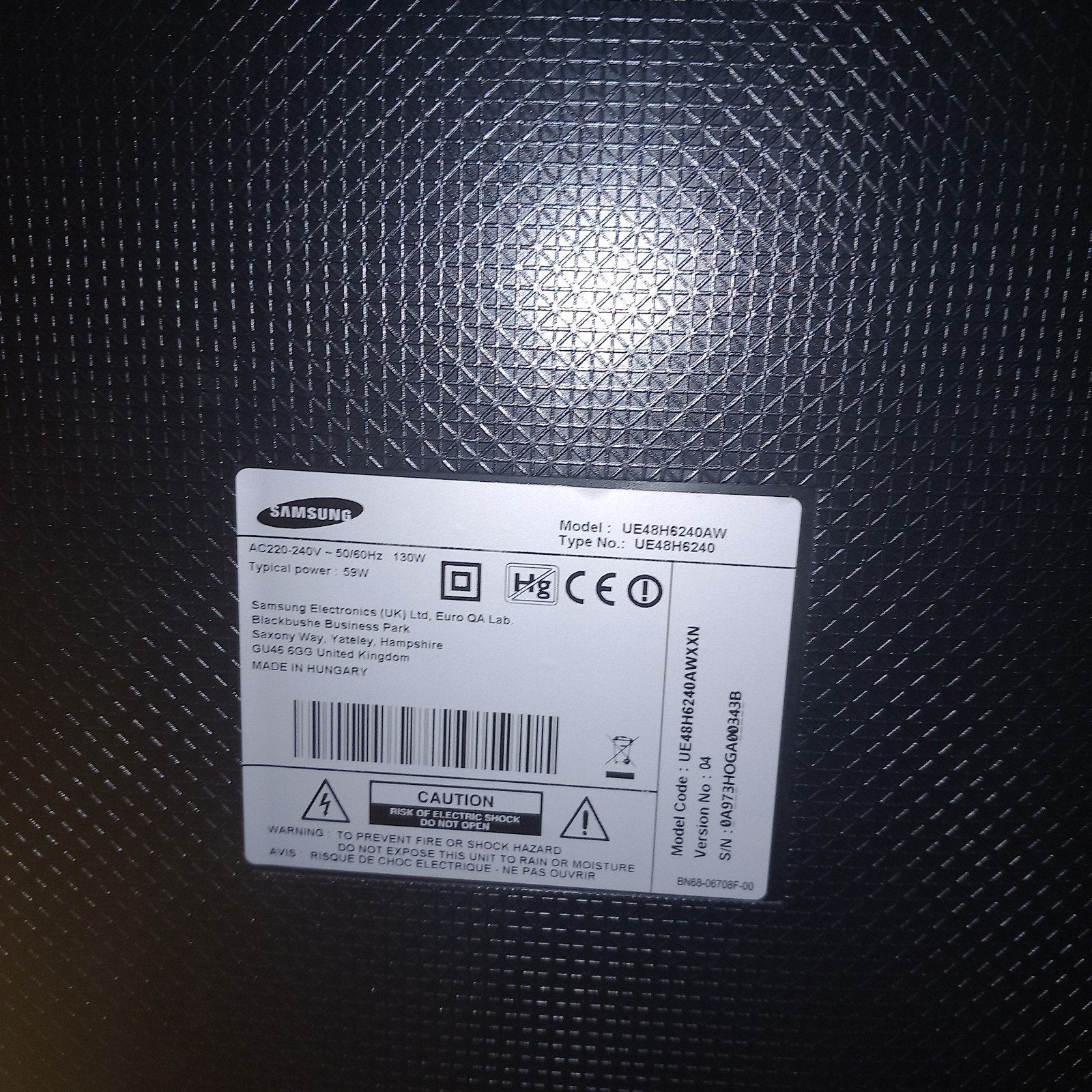 te koop samsung smart tv 48 ING met afstandbediening, Ophalen, LED, 50 Hz, Zo goed als nieuw