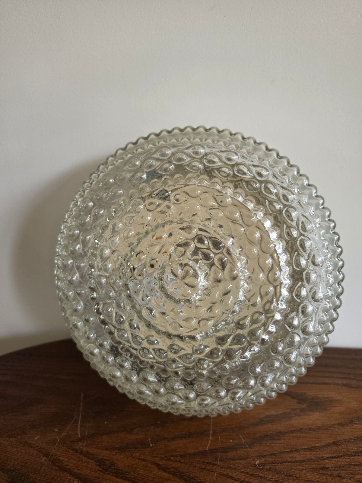 Vintage plafondlamp mid centry jaren 60/70, Huis en Inrichting, Lampen | Plafondlampen, Ophalen of Verzenden, Zo goed als nieuw