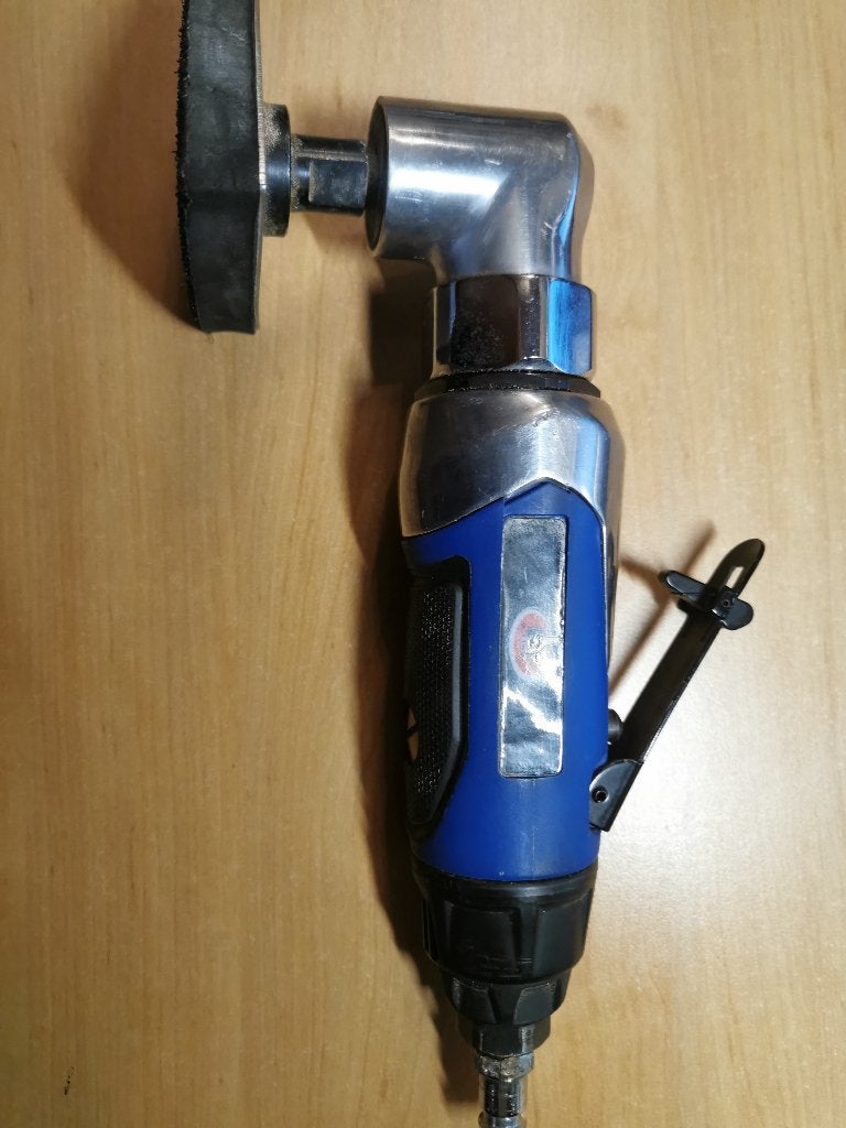 pneumatische schuurmachine, Ophalen of Verzenden, Gebruikt, Minder dan 600 watt, Vlakschuurmachine