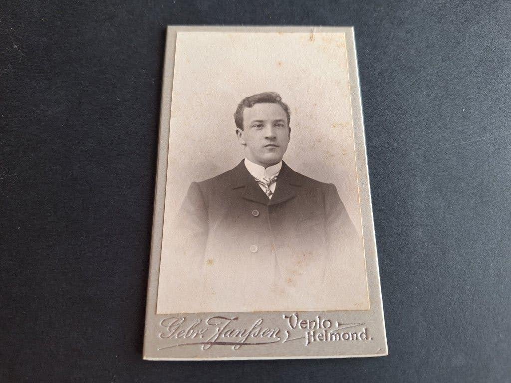 CDV Gebr. Janssen Venlo Helmond, Verzamelen, Verzenden, Voor 1940, Gebruikt, Foto