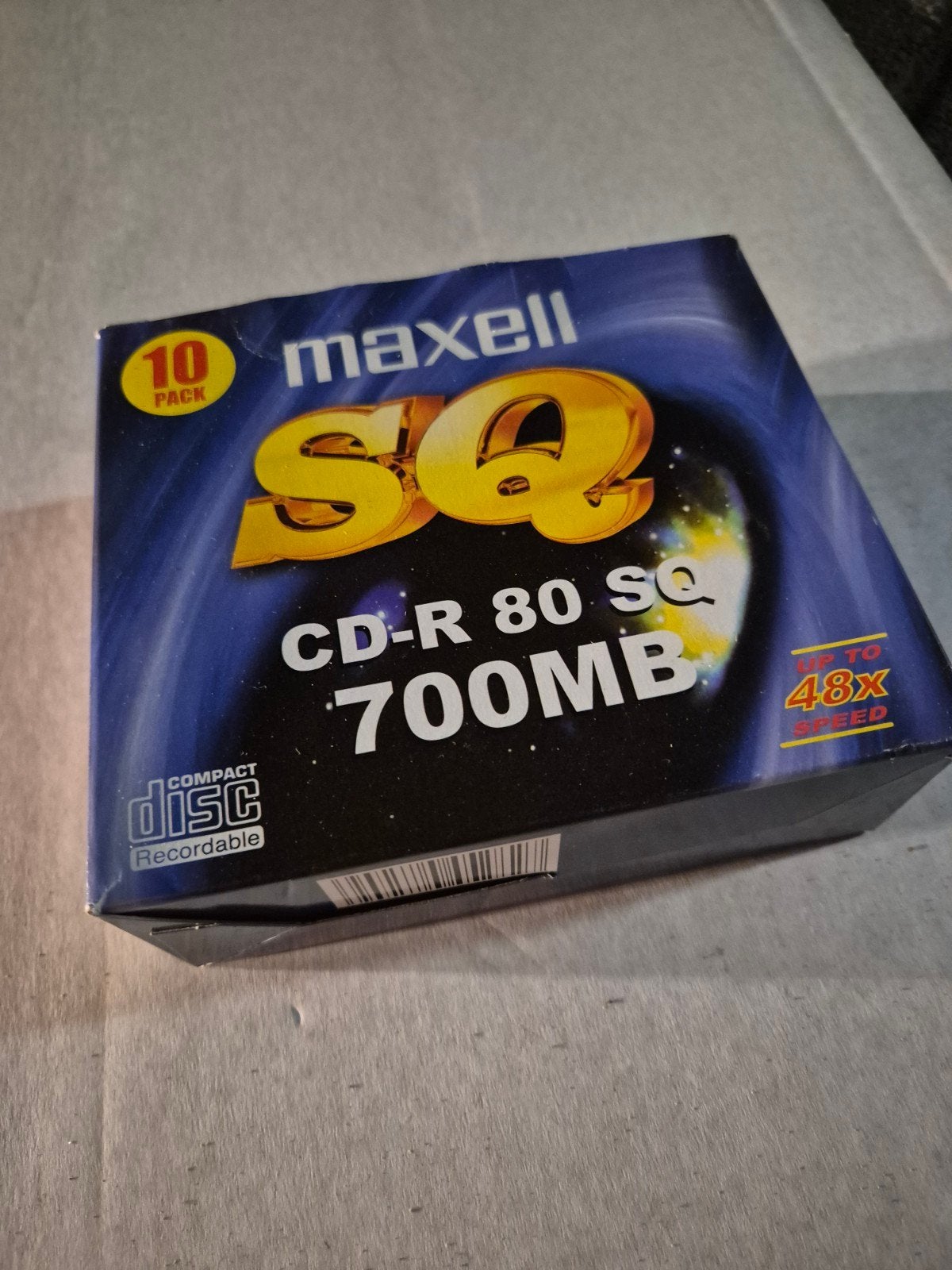 Maxell SQ CD-R 80 700MB - 10 stuks, Op spindel, Cd, Nieuw, Ophalen of Verzenden
