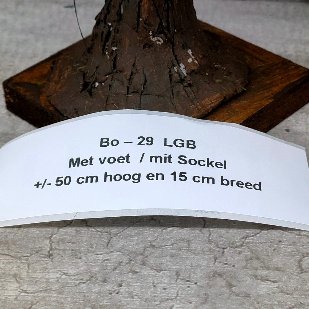 modeltrein Bo - 29 LGB boom 50 cm met voet, Gelijkstroom, Natuur, Nieuw, Ophalen of Verzenden