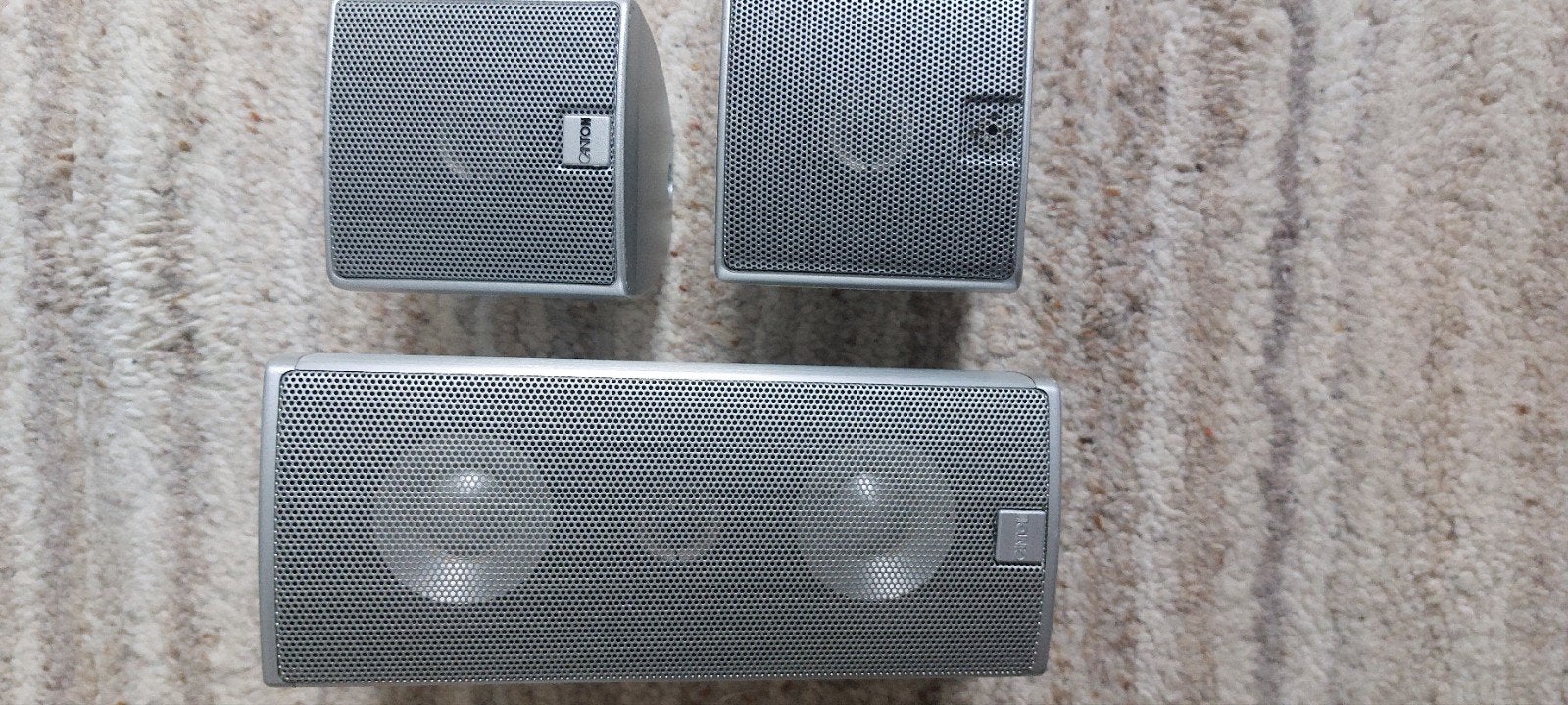 Set van 3 Canton speakers: 1x CD20 en 2x CX, Overige merken, Gebruikt, Speakerset, Ophalen of Verzenden