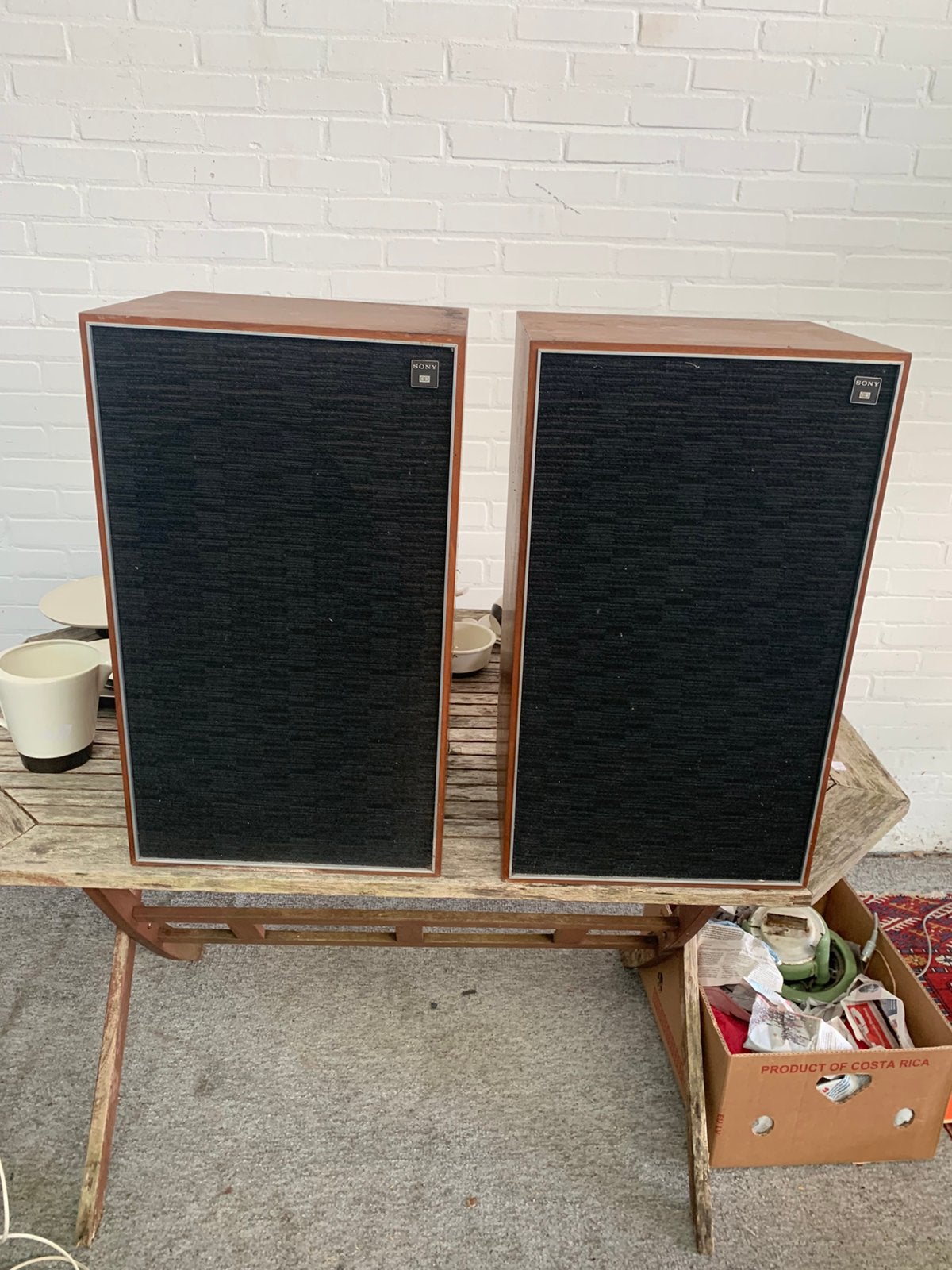 vintage Sony Speaker System Model SS-3200., Ophalen of Verzenden, Zo goed als nieuw