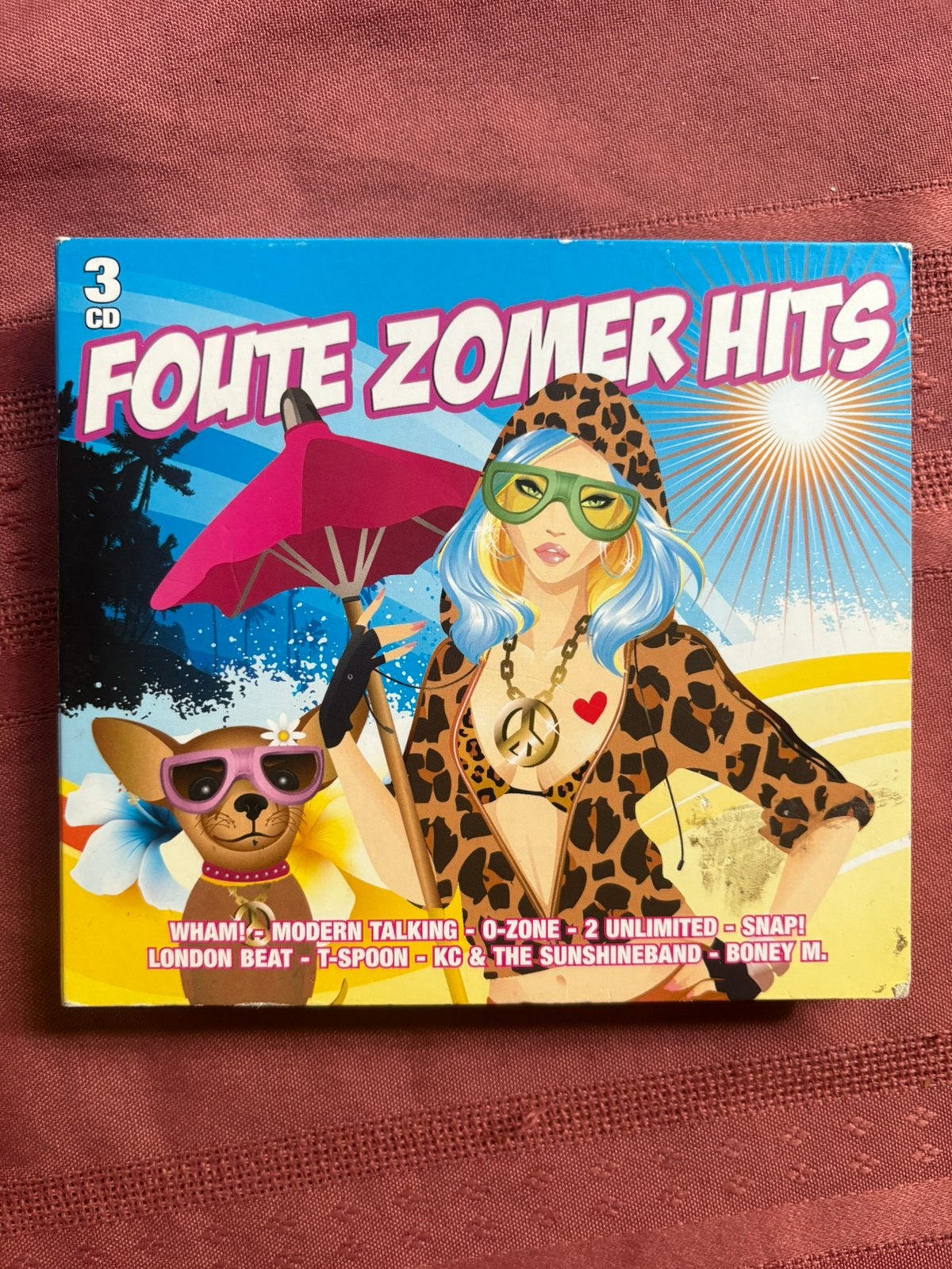 Foute Zomer Hits  3cd, Verzenden, Gebruikt, Pop, Verzamelalbum