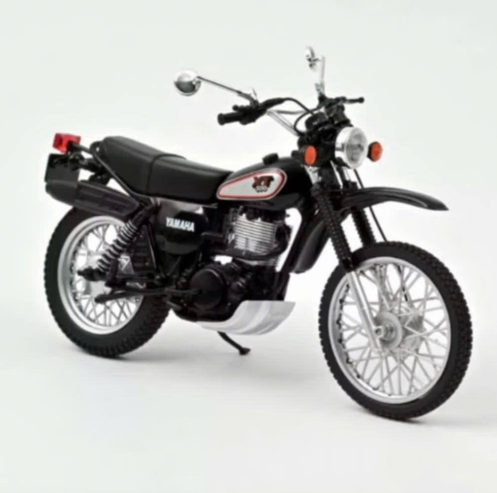 Yamaha XT500 1988 Zwart / Zilver 1/18 NOREV REF. 182045, Verzenden, Nieuw, Motor, Norev