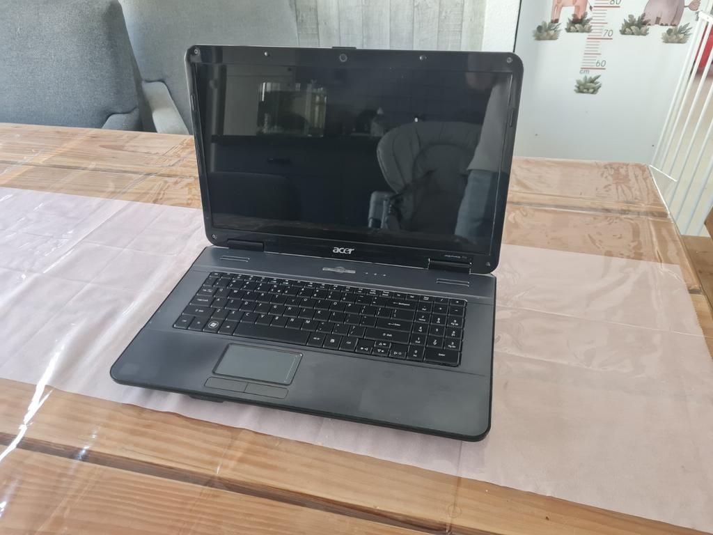 Acer Aspire 7715 Oude Laptop 250GB DVD VGA Ethernet, Computers en Software, Windows Laptops, 2 tot 3 Ghz, Qwerty, 250GB, Ophalen of Verzenden