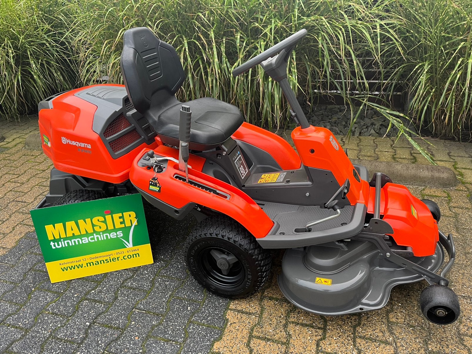 Husqvarna Rider 214TC Demo! Slechts 89 uur!, Info@mansier.com, Elektrische starter, 90 tot 120 cm, Ophalen