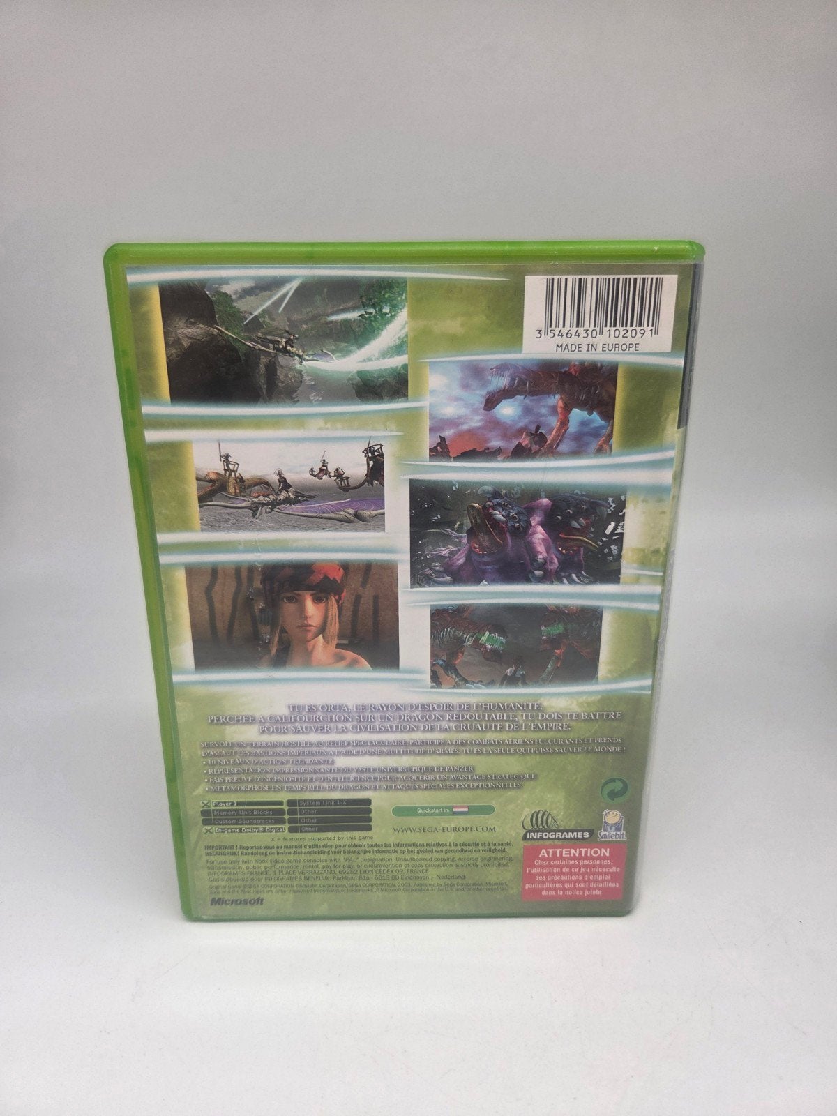 Panzer Dragoon Orta Xbox - Klassieke Rail Shooter, Gebruikt, Shooter, 1 speler, Ophalen of Verzenden