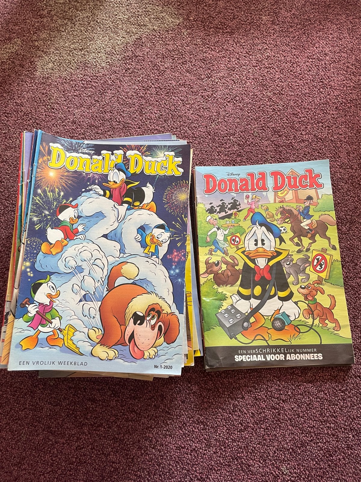 Donald Duck Jaargang 2020 - Complete Reeks, Boeken, Complete serie of reeks, Ophalen, Gelezen