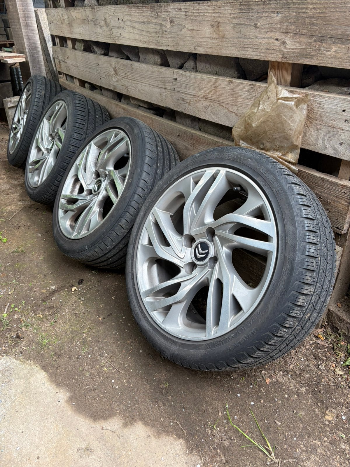 Orginele Citroen velgen 4x108, Auto-onderdelen, Banden en Velgen, Ophalen, 215 mm, 15 inch, Velg(en)