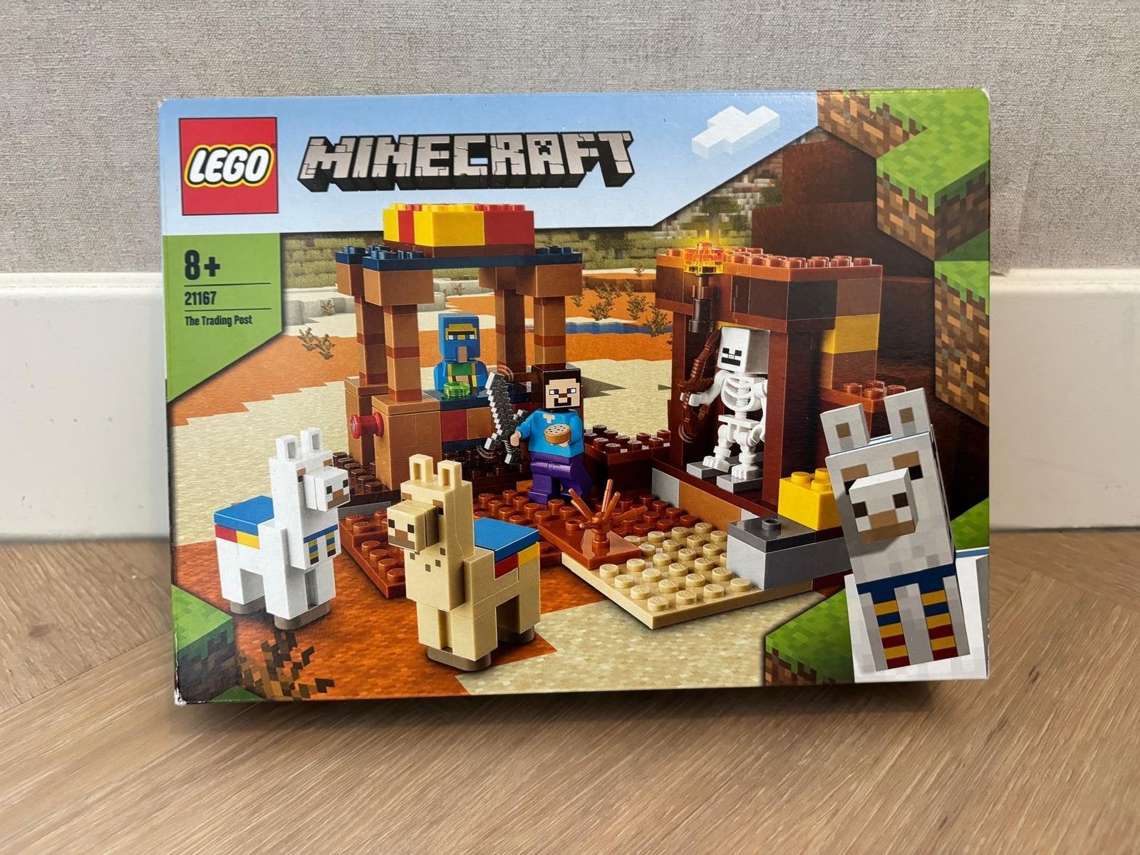 Lego Minecraft 21167 The Trading Post - Complete set, Ophalen, Gebruikt, Minecraft, Lego