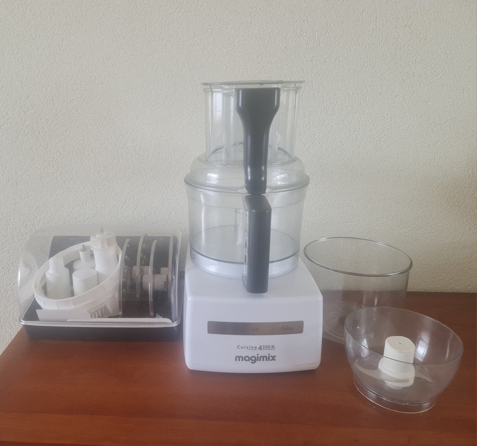 Magimix Cuisine 4200XL Foodprocessor met accessoires, Ophalen, Zo goed als nieuw
