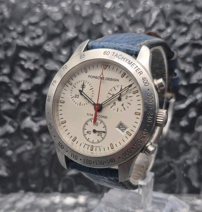 Porsche Design By Eterna Ref. 6600.44 Chronograph Full set, Overige merken, Zwart, IOS, Onbekend