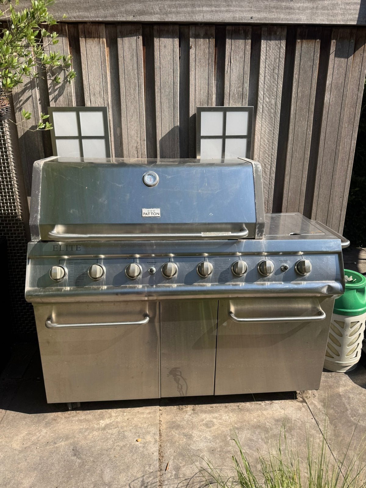 Patton elite barbecue, Ophalen, Zo goed als nieuw