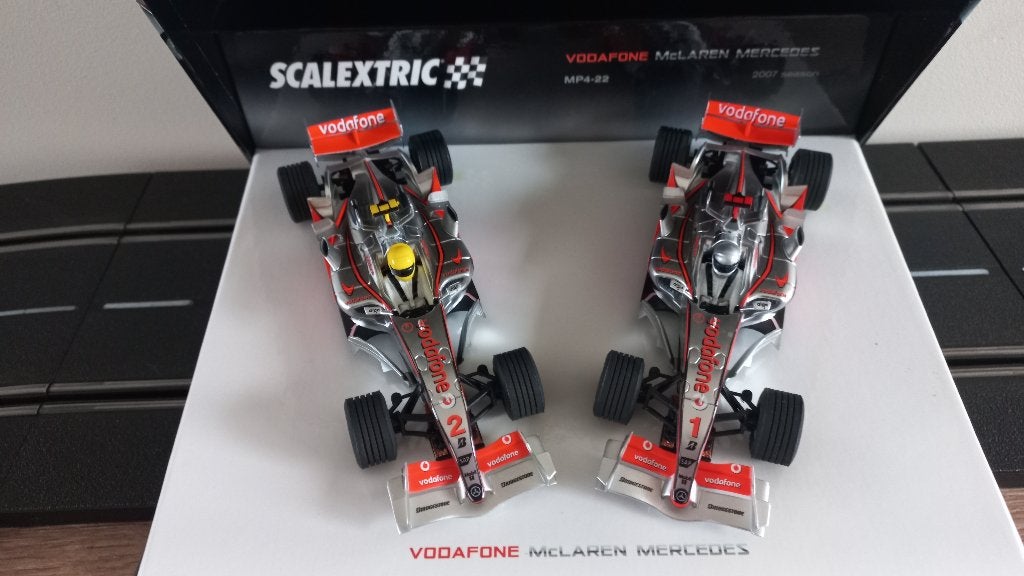 Scalextric Slotcar McLaren Mercedes (set), Kinderen en Baby's, Speelgoed | Racebanen, Overige merken, Racebaan, Nieuw, Ophalen of Verzenden