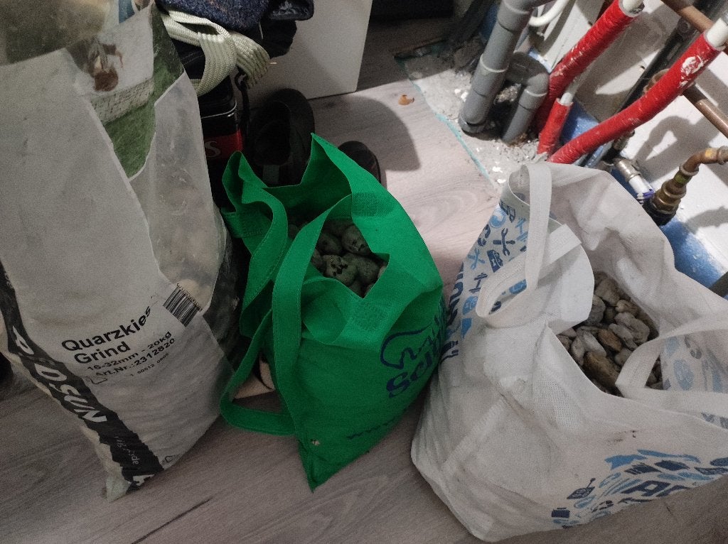 Tuinstenen, Tuin en Terras, Grind, Keien en Split, Ophalen, Overige materialen, Overige typen, Zo goed als nieuw