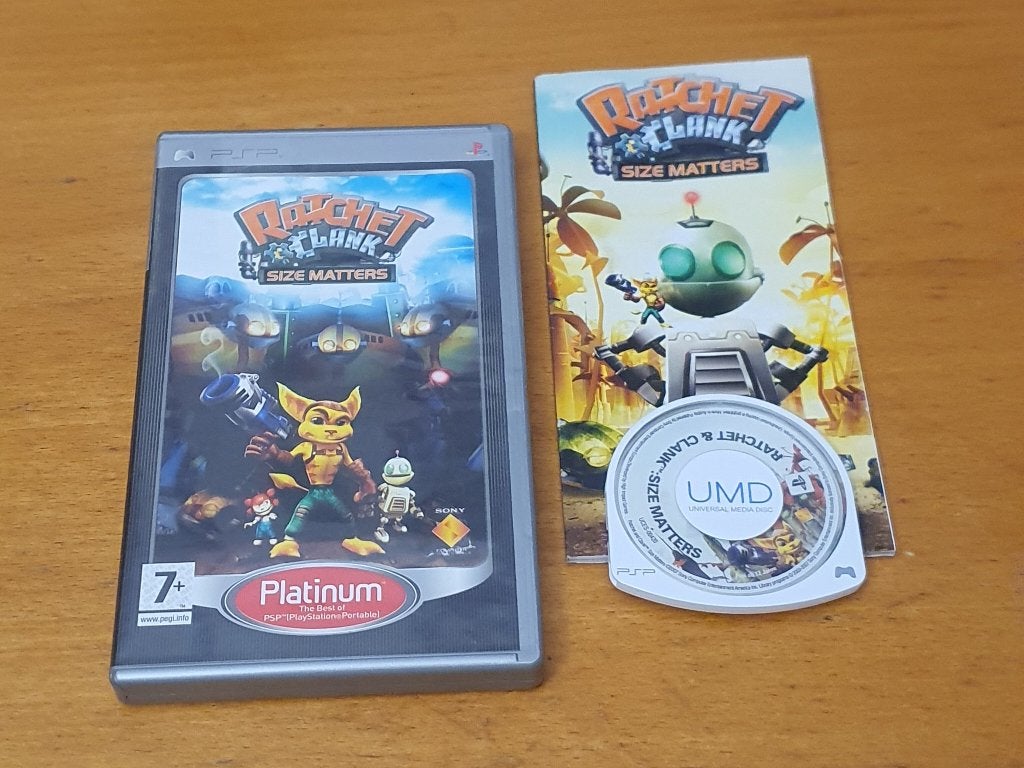 PSP | Ratchet & Clank Size Matters, Avontuur en Actie, Gebruikt, 1 speler, Ophalen of Verzenden