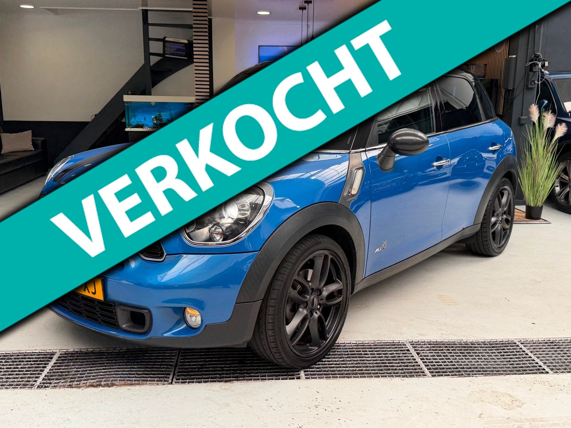 Mini Mini Countryman 1.6 Cooper S ALL4 Chili AUT|PANO|HARMAN, Euro 5, 1380 kg, Gebruikt, Zwart