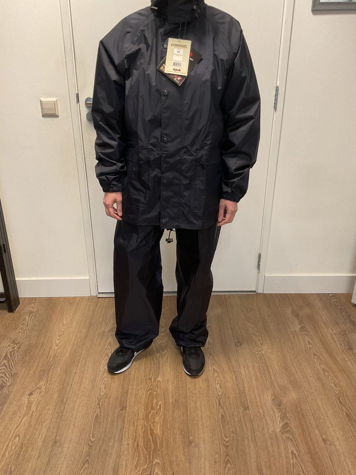 AGU SPORT ZWART REGENPAK PASSAT XS NIEUW IN DOOS, Ophalen of Verzenden, Nieuw, XS, Bovenkleding
