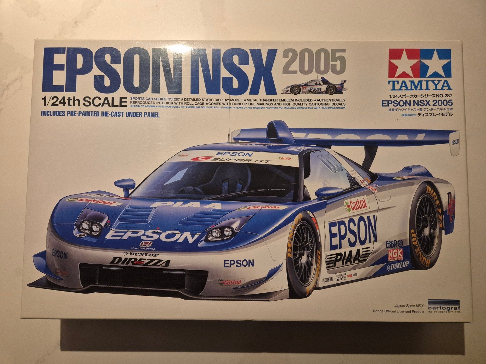 Tamiya Epson NSX 2005 1/24, Auto, Groter dan 1:32, Nieuw, Ophalen of Verzenden