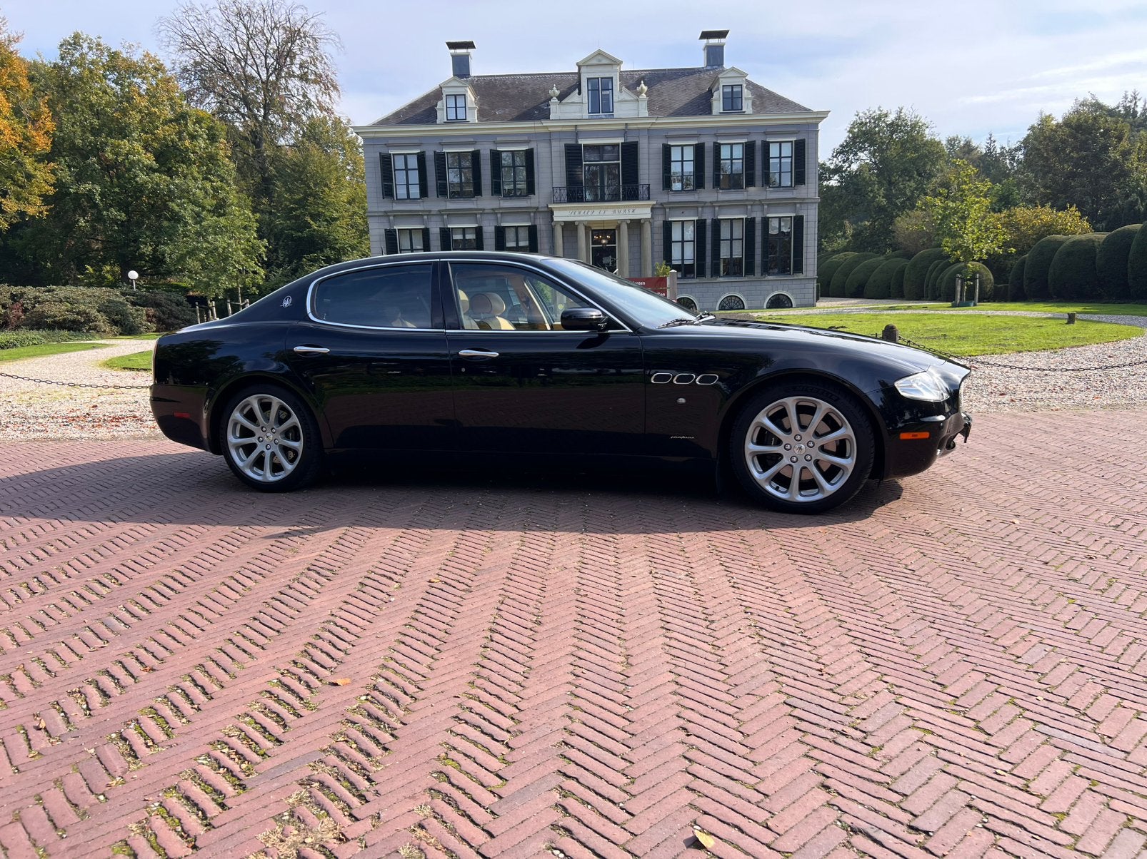 Maserati Quattroporte 4.2 ZF 2007 M139, Auto's, Automaat, Euro 5, Zwart, Sedan