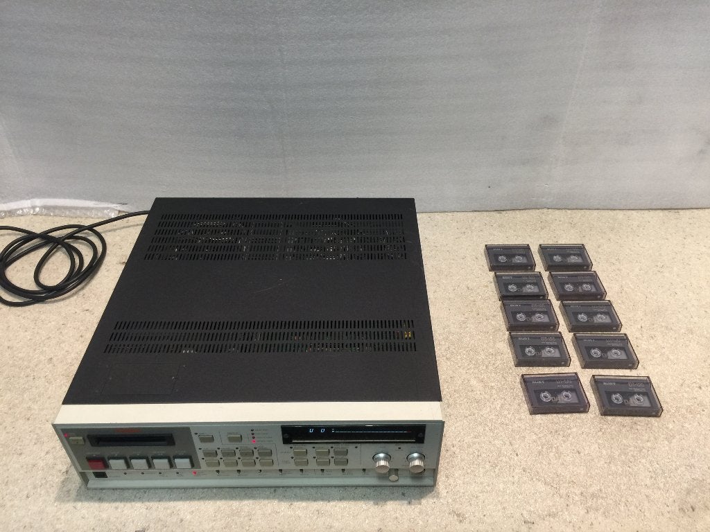 Fostex D-20B - DAT Digital master recorder+10 DAT cassetten, Verzenden, Enkel, Overige merken, Tiptoetsen
