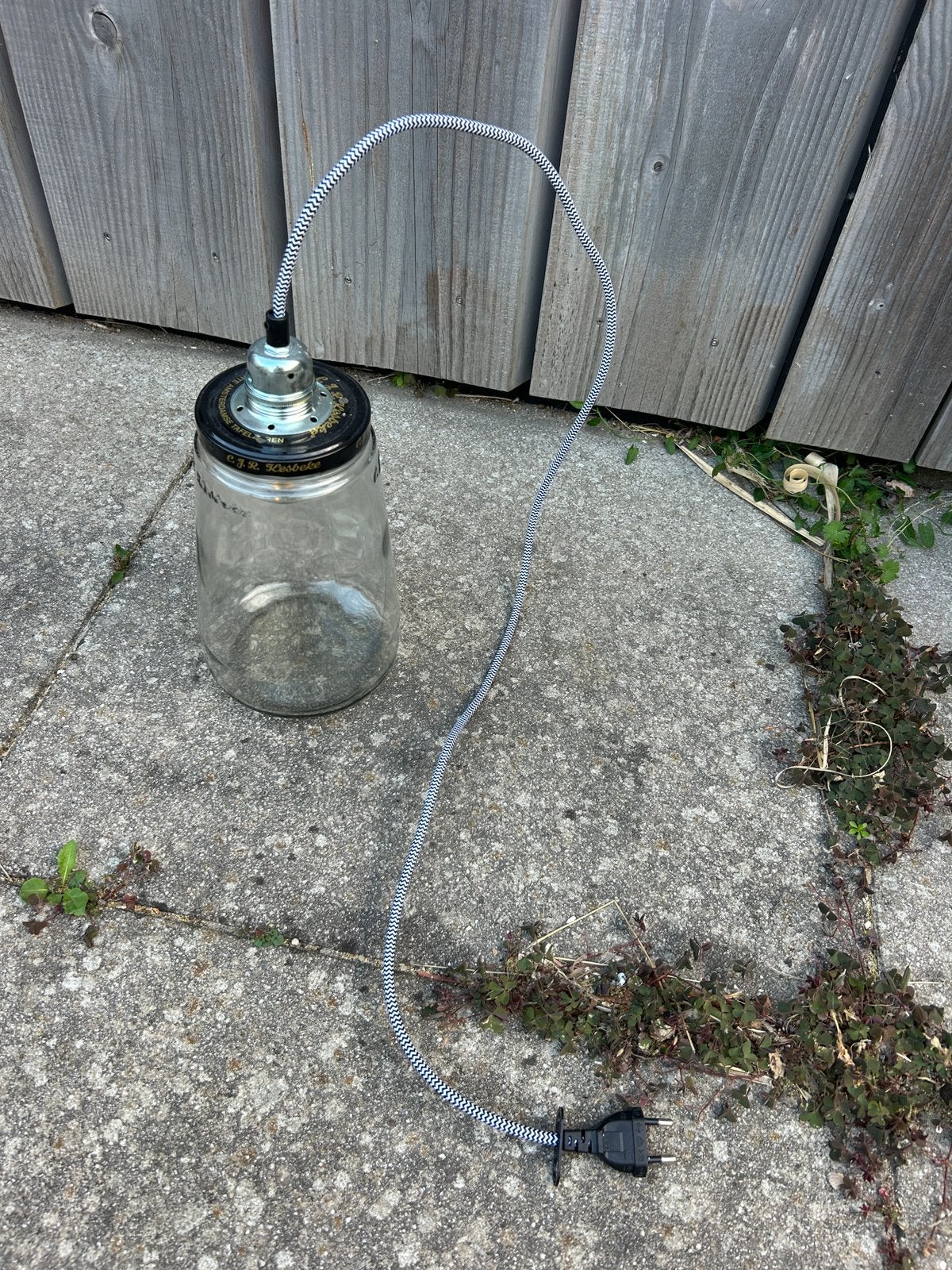 Kesbeke lamp, Ophalen, Zo goed als nieuw