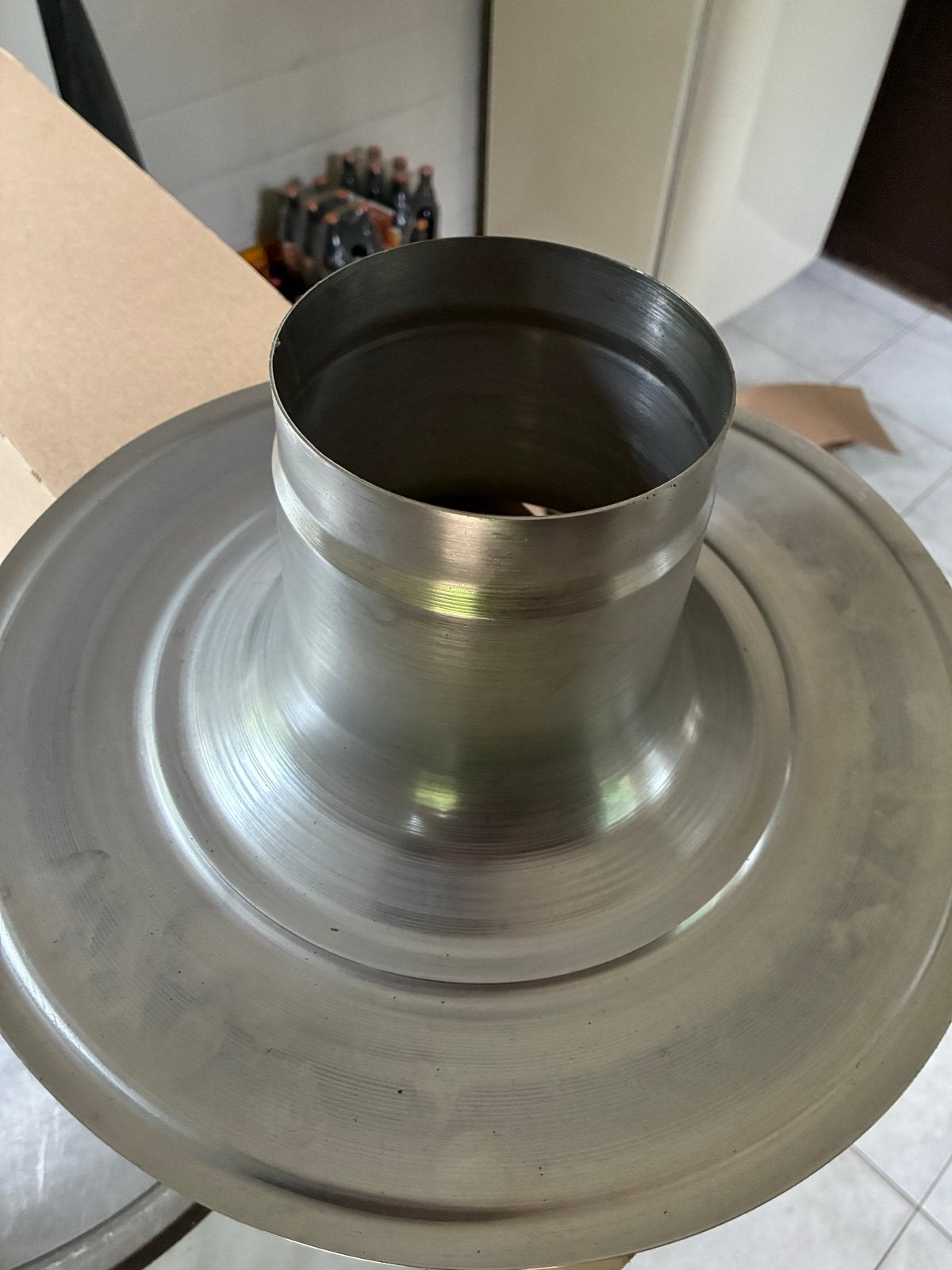 Vaillant Universele plat dak kraag - Lucht/rookgasafvoer, Ophalen, Nieuw