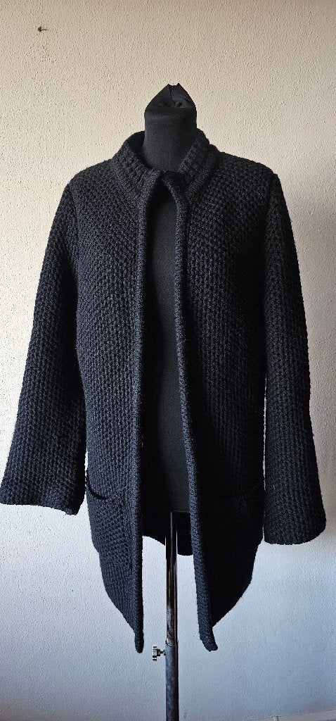 Sissy-Boy Zwart Gebreid Vest Maat S (1224), Kleding | Dames, Zwart, Sissy-Boy, Ophalen of Verzenden, Zo goed als nieuw