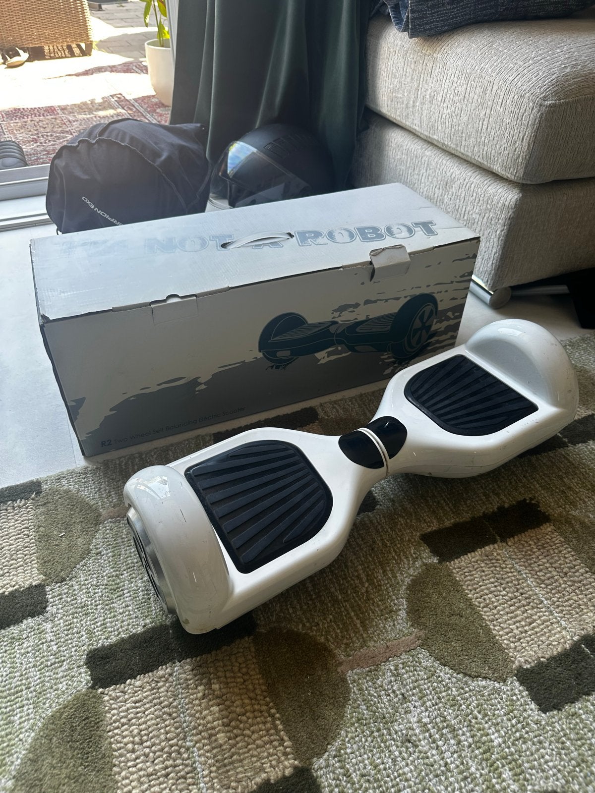 Oxbord wit, technisch goed, met originele doos, Ophalen, Gebruikt, Elektrische step (E-scooter)