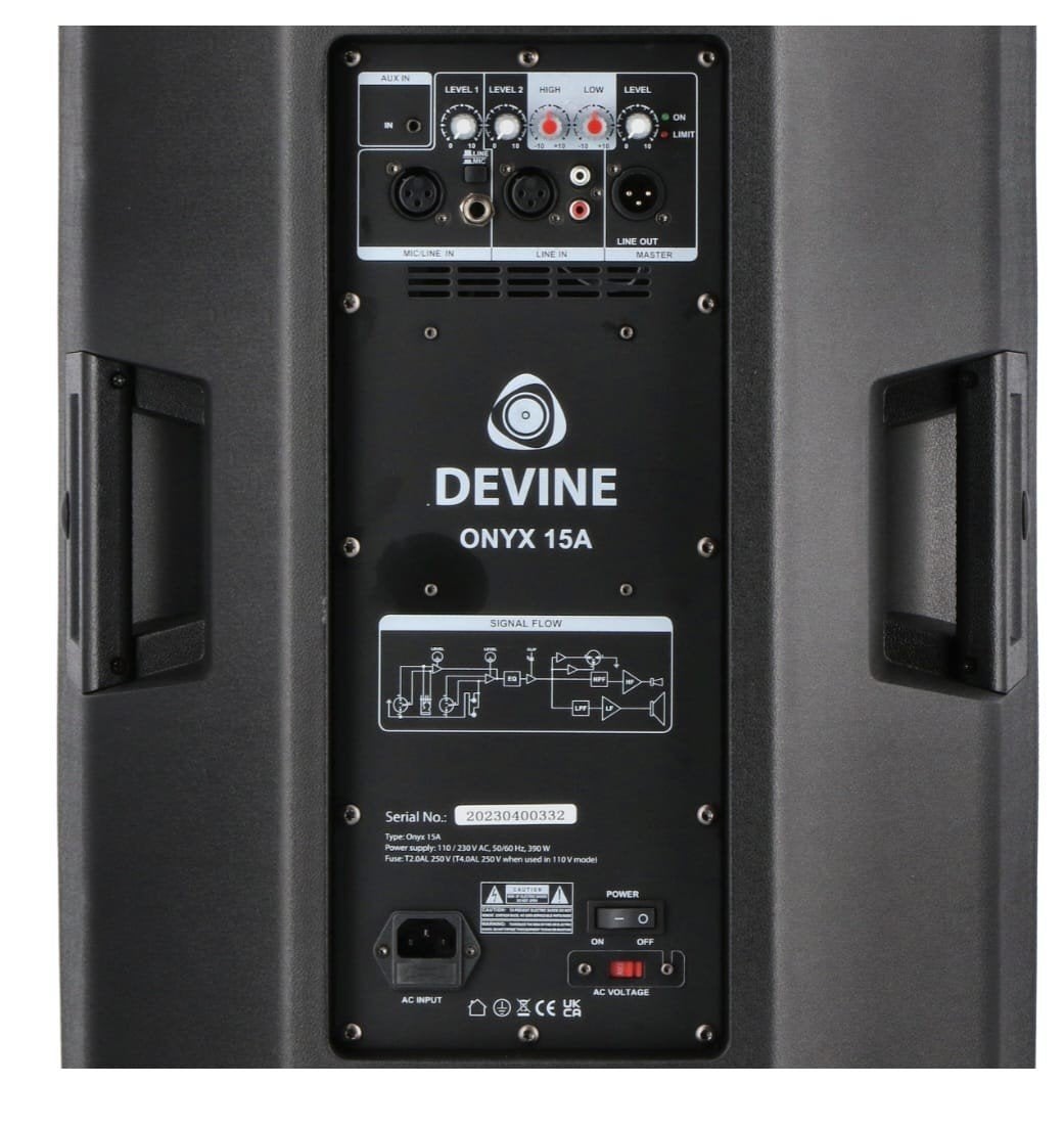 Foto 4 van Devine Onyx 15A en 18SA PA-set - Krachtig geluid