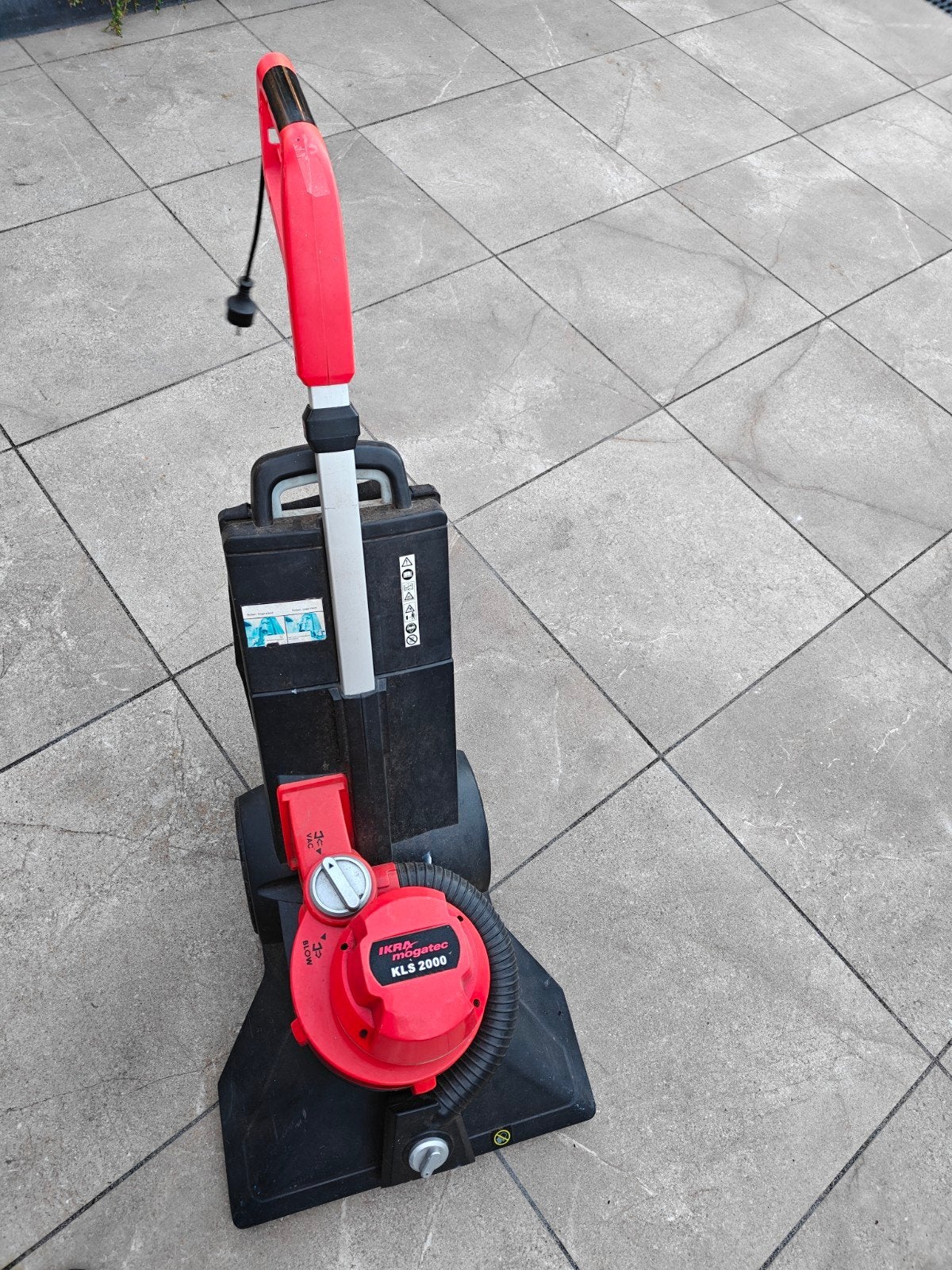 IKRA Mogatec KLS 2000 Bladzuiger/Bladblazer, Tuin en Terras, Gebruikt, Met opvangzak, Handgedragen, Ophalen of Verzenden
